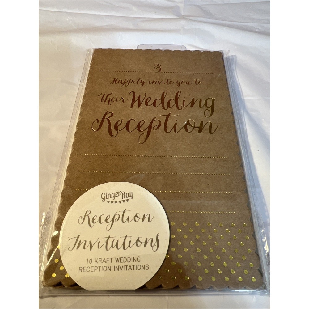 Ginger Ray Reception Invitations
